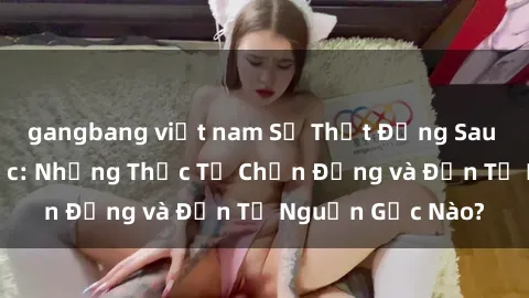 gangbang việt nam Sự Thật Đằng Sau Tình Dục Bạo Lực: Những Thực Tế Chấn Động và Đến Từ Nguồn Gốc Nào?